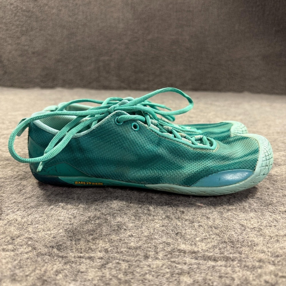 TSLA BareTrek Shoes Womens Size 8.5 Green Mesh Barefoot‎ Running Minimalist